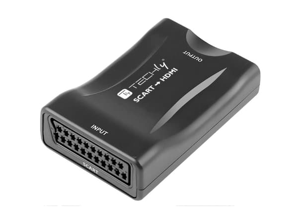 TECHly IDATA SCART-HDMI3 - SCART til HDMI videoomformer / scaler