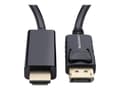Miniatyrbilde 4 av 5: MicroConnect - Adapterkabel - DisplayPort hann låst til HDMI hann - 3 m - svart - 1080p støtte 60 Hz