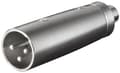 Miniatyrbild 3 av 3: Goobay 27458, XLR, RCA, Svart
