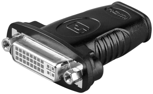 Goobay A 337 (HDMI 19pin F/DVI-D 24+5pin F), 19 pins HDMI, DVI (24+5)