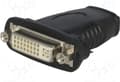Miniatyrbilde 2 av 5: Goobay A 337 (HDMI 19pin F/DVI-D 24+5pin F), 19 pins HDMI, DVI (24+5)