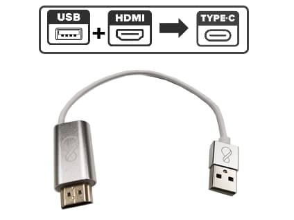 Ochno O-HDMI-TO-USBC-2, 2.0, USB Type-A, USB Type-C, 3840 x 2160 piksler