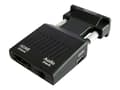 Miniatyrbilde 5 av 5: SAVIO CL-145 - Video adapter - HD-15 (VGA), mini-phone stereo 3.5 mm, mini-USB Type B hunn til HDMI hunn - 1080p-støtte