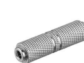Goobay 11884, 3.5 mm, 3,5 mm, Sølv