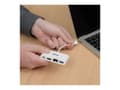 Pikkukuva 3 / 5: Tripp Lite U444-06N-H4GU-C, USB Type-C, USB Type-C + USB Type-A + HDMI, Uros, Naaras, 3840 x 2160 pikseliä, 3840 x 2160