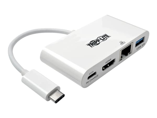 Tripp Lite U444-06N-H4GU-C, USB Type-C, USB Type-C + USB Type-A + HDMI, Uros, Naaras, 3840 x 2160 pikseliä, 3840 x 2160