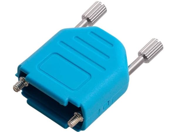 encitech DPPK09-FMB-K 6353-0144-01 D-SUB-kabinet Poltal: 9 Polyamid 180 ° Blå 1 stk