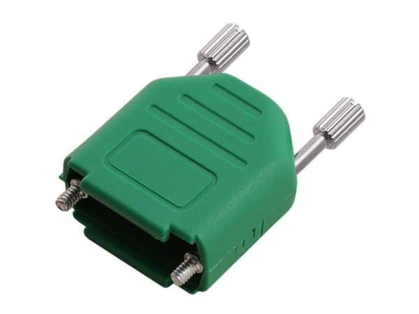 encitech DPPK09-FMG-K 6263-0146-01 D-SUB-kapsling Antal poler: 9 Polyamid 180° Grön 1 st