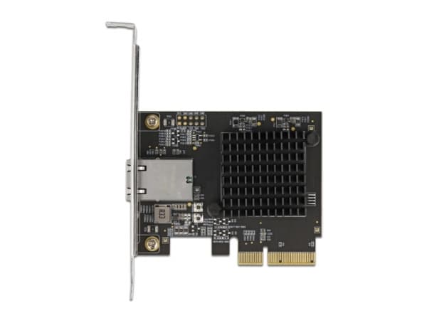 Delock - Nettverksadapter - PCIe 3.0 x4 lav profil - 100M/1G/2.5G/5G/10 Gigabit Ethernet