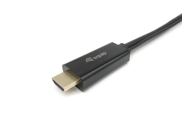 Equip 119039, 0,15 m, HDMI Typ A (Standard), DisplayPort, Hanstik, Rakt