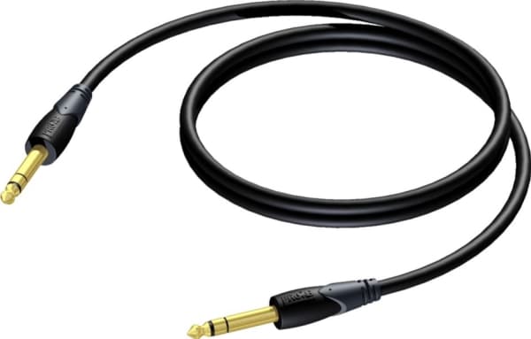 Adapter AV Procab PROCAB CLA610/3 Jack male stereo - Jack male stereo 3 meter