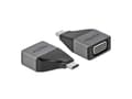 Miniatyrbilde 3 av 3: Delock - Video adapter - 24 pin USB-C hann til HD-15 (VGA) hunn - grå