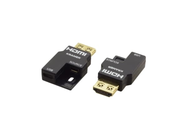 Kramer Electronics AD-AOCH/XL/TR, HDMI A, Sort