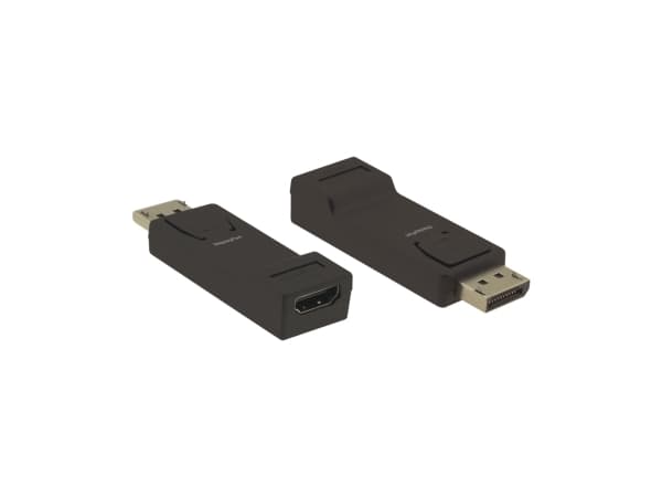 Kramer Electronics AD-DPM/HF/RING, DisplayPort, HDMI, Svart