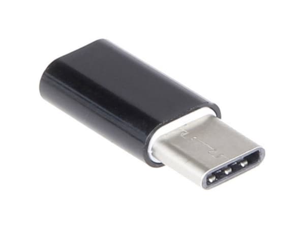 Joy-iT K-1483, MicroUSB - B, USB - C, Svart