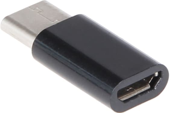 Joy-iT K-1483, MicroUSB - B, USB - C, Svart