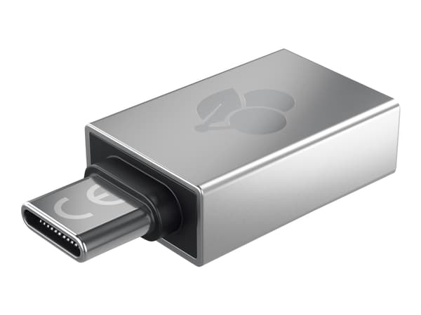 CHERRY - USB-adapter - USB Typ A (hona) till 24-stifts USB-C (hane) - USB 3.0 OTG - silver