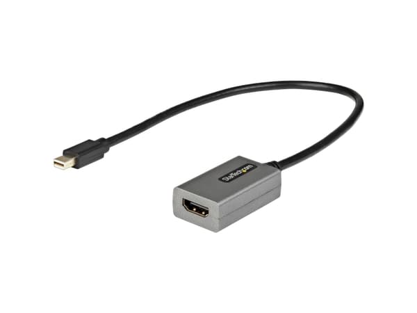 StarTech.com Mini DisplayPort to HDMI Adapter, mDP to HDMI Adapter Dongle, 1080p, Mini DisplayPort 1.2 to HDMI Monitor/Display, Mini DP to HDMI Video