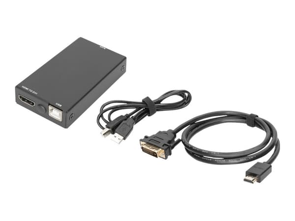 DIGITUS - Förlängare för tangentbord/video/mus - USB - upp till 60 m