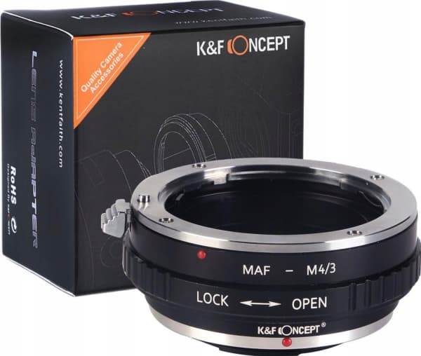 Kf Adapter Do Olympus M4/3 Micro 4/3 Na Minolta Af A / Kf06.157