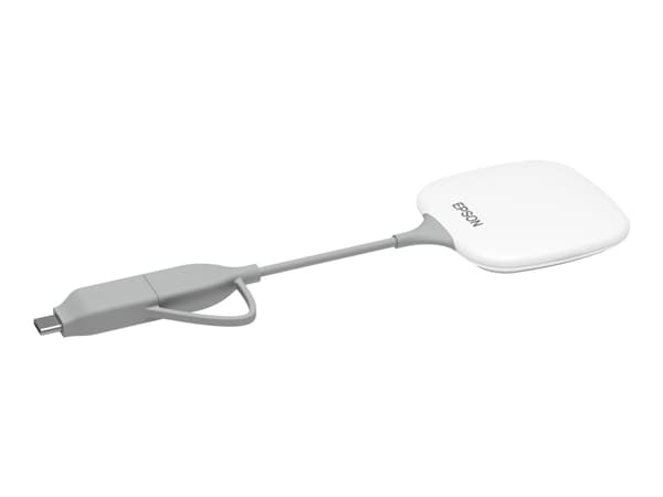 Epson Wireless Transmitter ELPWT01 - Trådløs nettverkutvider - sender - USB, USB-C - for Epson EB-1485, 685, 695, 720, 725, 735, L200, L520, L530, L6