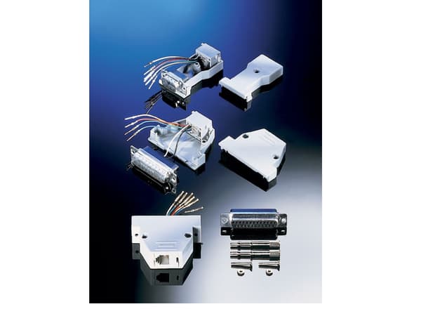 ROLINE Adapter DB25 M / RJ45 F, 8P/8C, DB25 M, RJ45 F