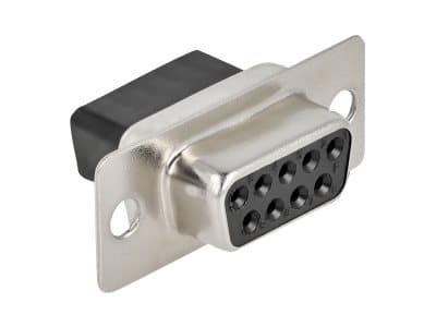 Delock - Datakontakt - DB-9 (hona) (paket om 4)