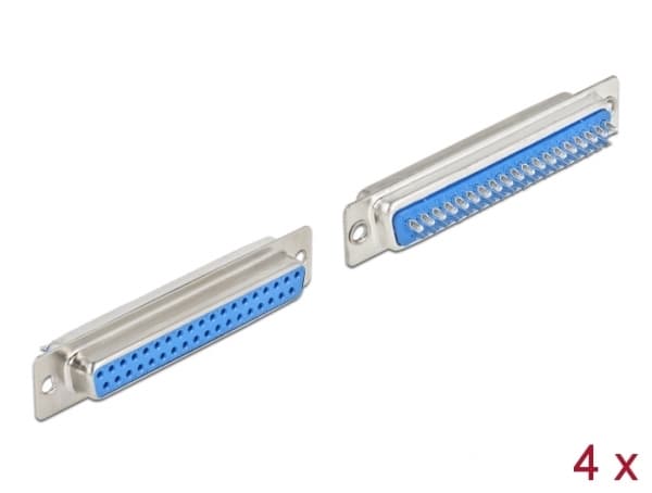 Delock - Datakontakt - DB-37 (hona) (paket om 4)
