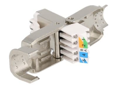 Delock - Nätverkskontakt - RJ-45 (hane) - STP - CAT 6a