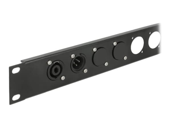 Delock D-Type cover - Outlet cover - svart