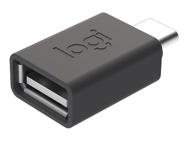 Logitech - USB-adapter - USB-C (han) till USB (hun)