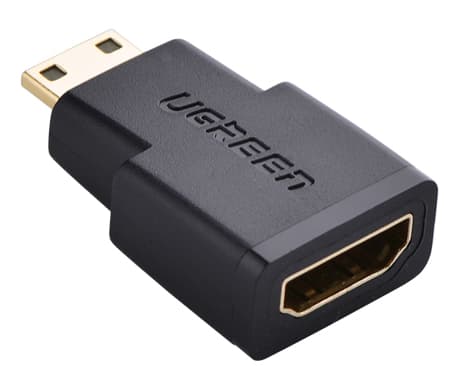 Ugreen 20101, HDMI, Mini-HDMI, Sort, Gull