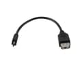 Miniatyrbilde 2 av 2: Micro-USB Han til USB-A Hun Adapter 0.15M