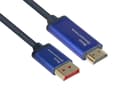 Pikkukuva 1 / 5: Alcasa 4860-SF010B, 1 m, DisplayPort, HDMI, Hanstik, Suora, Suora
