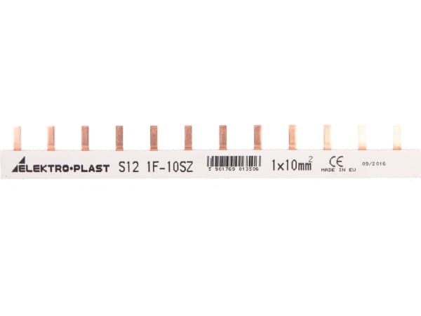 Elektro-Plast Current Rail Type PIN 1P 10Mm2 63A 54 pin ISS10/1F/54 (45.214)