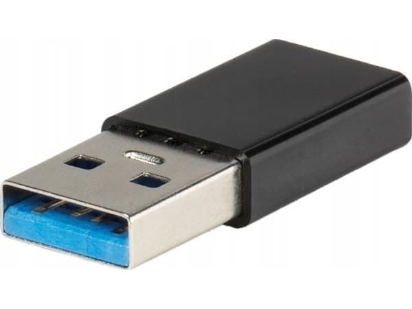 Vivanco CA AC 1, USB A, USB C, Svart