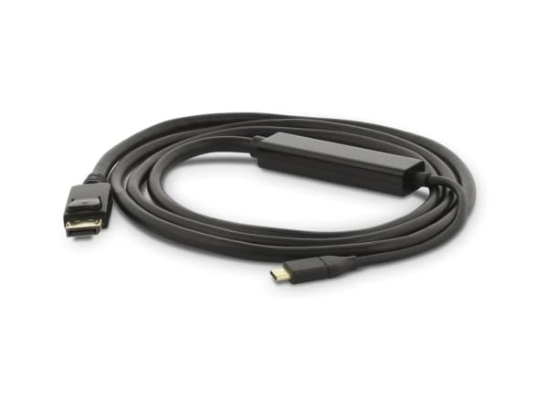 LMP 17092, 1,8 m, USB Type-C, Displayport, Hankjønn, Hankjønn, Rett