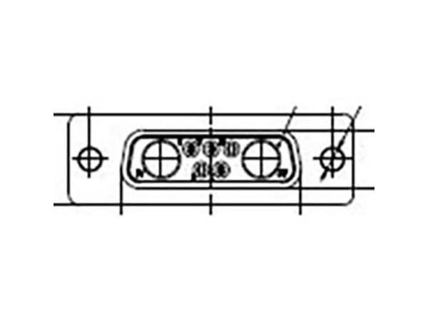 Molex Molex MOL Power & Signal Sol. 1731070060 D-SUB-stik Poltal: 7 Lodning 1 stk Carton