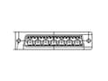 Miniatyrbilde 1 av 2: Molex Molex MOL Power & Signal Sol. 1731070069 D-SUB-stik Poltal: 24 Lodning 1 stk Carton