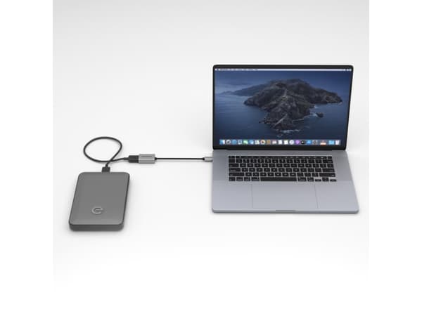 Marmitek 08375, 0,15 m, USB C, USB A, USB 3.2 Gen 1 (3.1 Gen 1), 5000 Mbit/s, Svart, Silver