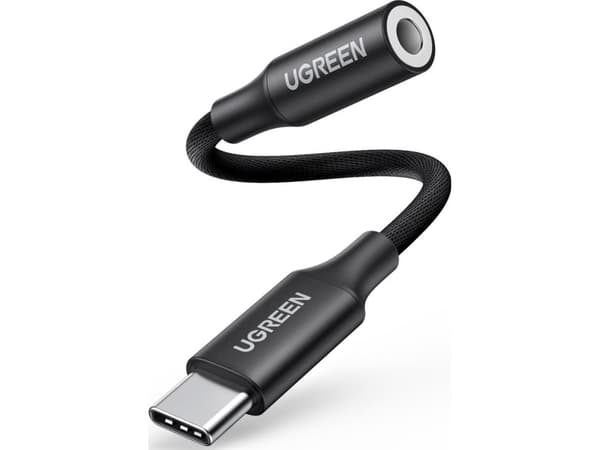 AV adapter Ugreen Audio adapter UGREEN AV161 USB-C to 3.5mm mini jack (black)