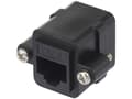 Miniatyrbild 5 av 5: Renkforce RF-4712202, Platt, Svart, RJ-45, RJ-45, Honkoppling, Honkoppling