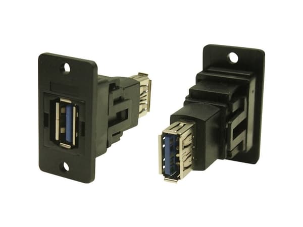 USB-adapter, infälld montering CP30605NX1 Cliff Innehåll: 1 st
