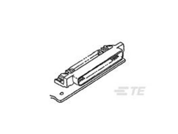 TE Connectivity TE AMP AMPLIMITE .050 Series Vertical PWB 5174217-1 1 stk Tray