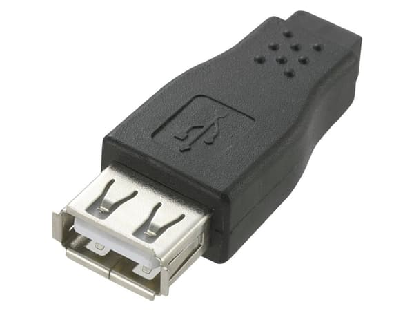Renkforce RF-4780816, USB A-tyyppi, Micro-USB B, Naaras, 2,5 W, 5 V, 0,5 A