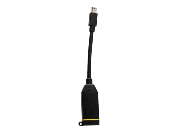 C2G Universal 4K HDMI Dongle Adapter Ring with Color Coded Mini DisplayPort, DisplayPort, and USB-C - Videoadaptersett - svart - 4K-støtte