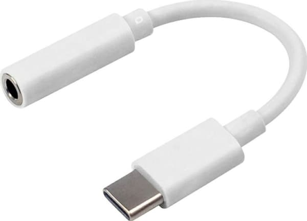 Hertz AK291A USB-C USB-adapter - Jack 3,5 mm hvit (2257-uniw)