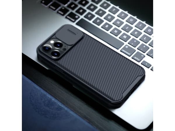 Nillkin Nillkin Camshield Pro Case Armored Case Cover Camera Protector Iphone 13 Pro Max Black
