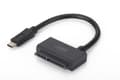 Pikkukuva 3 / 5: Digitus DA-70327, USB Type-C, SATA, Musta, Kannettava tietokone, 0,35 m, Kiina