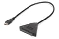 Pikkukuva 2 / 5: Digitus DA-70327, USB Type-C, SATA, Musta, Kannettava tietokone, 0,35 m, Kiina